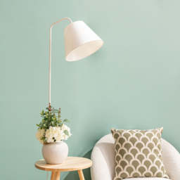 ValueLights Freja Natural Wood and White Side Table Floor Lamp - Size: 161 x 45 x 51cm - Wilko - thumbnail 6