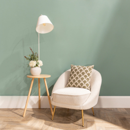 ValueLights Freja Natural Wood and White Side Table Floor Lamp - Size: 161 x 45 x 51cm - Wilko - thumbnail 3