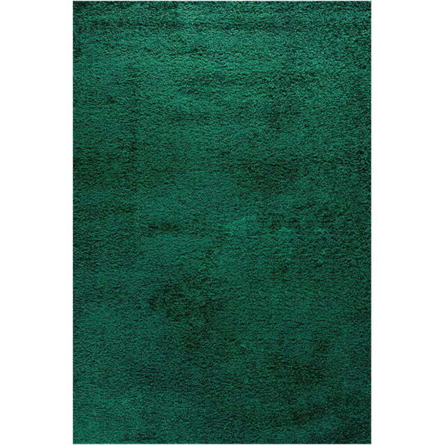 Desire Rugs Oxford Emerald Plain Shaggy Rug 60 x 110cm - Wilko - image 1