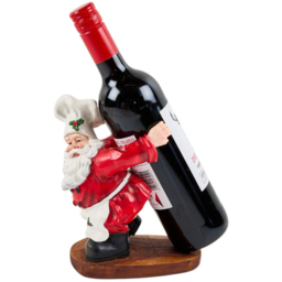 Chef Santa Wine Bottle Holder - Santa's Chalet - Wilko - thumbnail 5