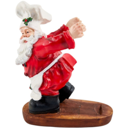 Chef Santa Wine Bottle Holder - Santa's Chalet - Wilko - thumbnail 3