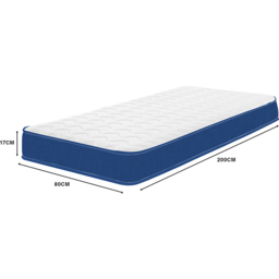Extreme Comfort BlueVanta European Small Single Memory Foam and Open Coil Spring Hybrid Mattress - eXtreme comfort ltd - Wilko - thumbnail 6