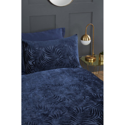 Rapport Home Paloma Super King Navy Duvet Set - Blue - Wilko - thumbnail 3