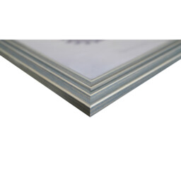 Blue Dusk Ridged Frame - Blue/70x50cm - Size: 28 x 20 Inch - The Port. Co Gallery - Wilko - thumbnail 4