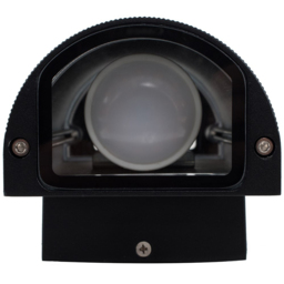 ValueLights Ryston 2 Pack Black Wall Fitted Light - Size: 26.5 x 10 x 10.5cm - Wilko - thumbnail 4