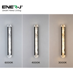ENER-J AuroraGlow 16W CCT Adjustable and Dimming Designer Acrylic LED Wall Light 60 x 9cm - Size: 4 x 9 x 60cm - n/a - ENERJ - Wilko - thumbnail 4