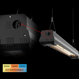 ENER-J LED Linear Highbay Basin Faucet 150W - Size: 11 x 12 x 76.9cm - Black - Wilko - thumbnail 7