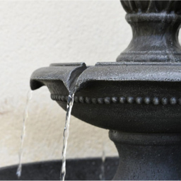Garden Gear 2 Tier LED Water Fountain - Size: 52 x 61 x 61cm - Grey - Wilko - thumbnail 4