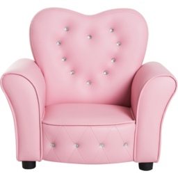Tommy Toys Pink Princess Mini Armchair - Wilko - thumbnail 4