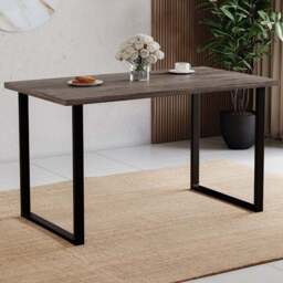 Vida Designs 4 Seater Rectangular Walnut Dining Table - Wood - Wilko