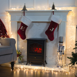 The Christmas Workshop 5.6m 680 Warm White LED Green Cluster String Light - Wilko - thumbnail 7