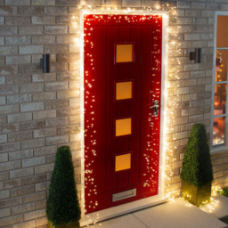 The Christmas Workshop 5.6m 680 Warm White LED Green Cluster String Light - Wilko - thumbnail 6