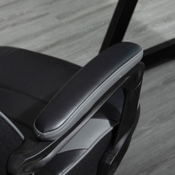 Portland Grey Racing Gaming Chair - Wilko - thumbnail 4