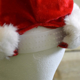 Samuel Alexander Musical Animated Christmas Santa Hat - Size: 20 x 10 x 10cm - Red - Wilko - thumbnail 5