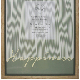 Hertford Green Accent Frame - Natural/80x60cm - Size: A1 - The Port. Co Gallery - Wilko - thumbnail 6