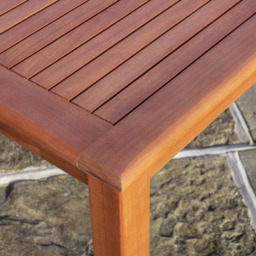 Willington Rectangular Table - Size: 75 x 150 x 90cm - Brown - Rowlinson - Wilko - thumbnail 6