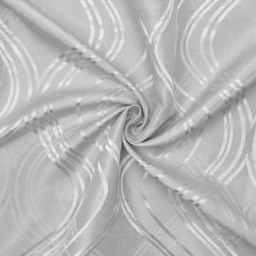 Intimates Clarissa Grey Ringtop Curtains 117 x 183cm - Size: W 117 x D 183cm - Wilko - thumbnail 4