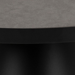 Florence Soli Round Black Ceramic Low Coffee Table - Size: 40 x 85.7 x 85.7cm - Furniture To Go - Wilko - thumbnail 6