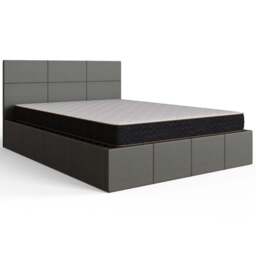 GFW Double Grey End Lift Ottoman Bed - Wilko - thumbnail 3