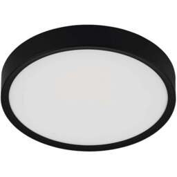 EGLO Musurita Black And White Plastic LED Ceiling Light - Size: 6 x 34 x 6cm - Wilko - thumbnail 1