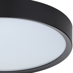EGLO Musurita Black And White Plastic LED Ceiling Light - Size: 6 x 34 x 6cm - Wilko - thumbnail 4