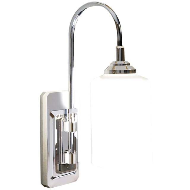 JML Smart Sconce Chrome Dimmable Wireless Up and Down Wall Light - Size: 16.5 x 10 x 26.7cm - Silver - Wilko - image 1