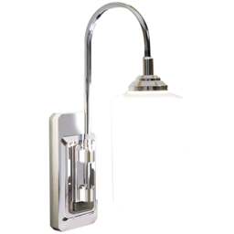 JML Smart Sconce Chrome Dimmable Wireless Up and Down Wall Light - Size: 16.5 x 10 x 26.7cm - Silver - Wilko