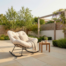 Harmony Rocking Chair Neutral - Size: Single - Wilko - thumbnail 1
