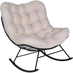 Harmony Rocking Chair Neutral - Size: Single - Wilko - thumbnail 7