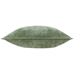Yard Heavy Chenille Green Piped Polyester Filled Cushion 50 x 50cm - Wilko - thumbnail 3
