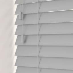 New Edge Blinds Grained Venetian Blinds Dove Grey 260cm - Size: W 260cm x D 130cm - Wilko