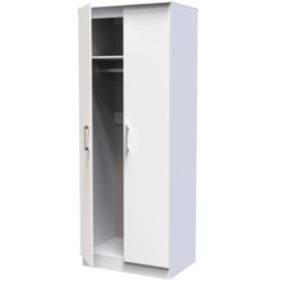 Crowndale Devon 3 Piece White Matt Bedroom Furniture Set - Wilko - thumbnail 7