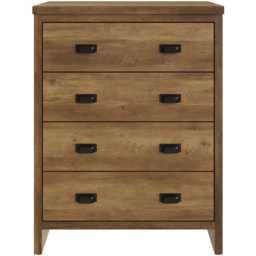 GFW Boston Knotty Oak 3 Piece Bedroom Furniture Set - Wood - Wilko - thumbnail 5