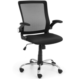 Julian Bowen Imola Black Mesh Swivel Office Chair - Size: 65 x 65 x 106cm - Wilko - thumbnail 3