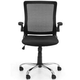 Julian Bowen Imola Black Mesh Swivel Office Chair - Size: 65 x 65 x 106cm - Wilko - thumbnail 4