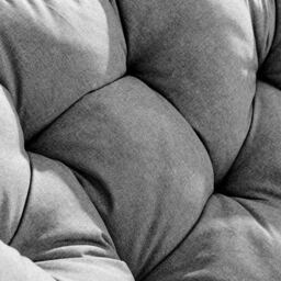 Furniturebox Luno Textured Grey Rattan Garden Chair with Cushion - Size: 1 Seater - Wilko - thumbnail 7