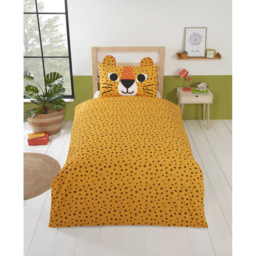 Rapport Home Wild Cats Single Multicolour Duvet Cover Set - Wilko - thumbnail 4