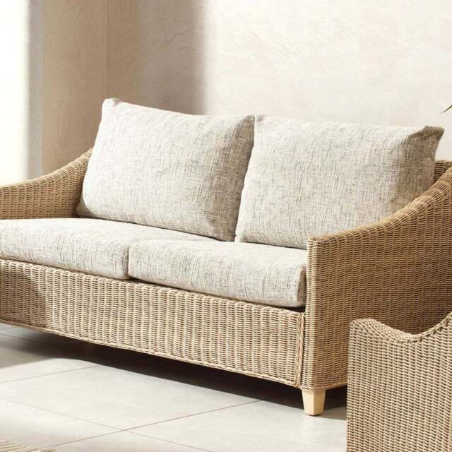 Desser Furniture Dijon 3 Seater Farrow Sofa - Cream - Wilko - image 1