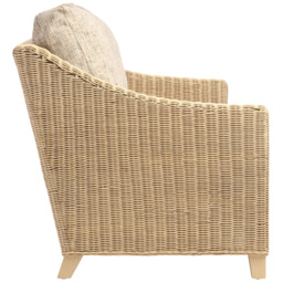 Desser Furniture Dijon 3 Seater Farrow Sofa - Cream - Wilko - thumbnail 6