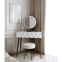 CARME Home Lillia Black Frameless Touch Sensor LED Light Mirror 50cm - Size: 19 x 65.5 x 56.5cm - Wilko - thumbnail 5