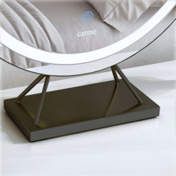 CARME Home Lillia Black Frameless Touch Sensor LED Light Mirror 50cm - Size: 19 x 65.5 x 56.5cm - Wilko - thumbnail 4