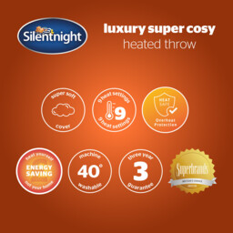 Silentnight Luxury Heated Throw Natural - Wilko - thumbnail 4