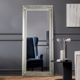 Buxton Silver Leaner Wall Mirror 170 x 79cm - MirrorOutlet - Wilko - thumbnail 3