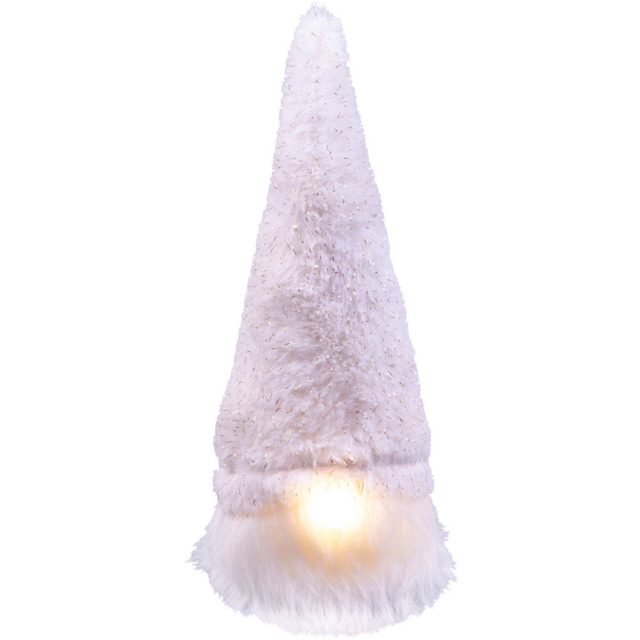 St Helens LED Nose Sitting Bjorn Gonk Decoration - Size: 220 x 100 x 100cm - White - Wilko - image 1