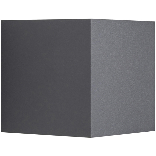 Nordlux Milda Kubi Anthracite Outdoor Wall Light - Size: 10 x 10 x 11.8cm - Wilko - image 1
