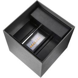 Nordlux Milda Kubi Anthracite Outdoor Wall Light - Size: 10 x 10 x 11.8cm - Wilko - thumbnail 4