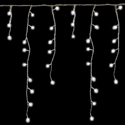 The Christmas Workshop 360 White LED Icicle String Light - Wilko - thumbnail 3