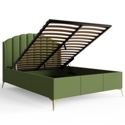 GFW Pettine Double Green End Lift Ottoman Bed - Wilko - thumbnail 7