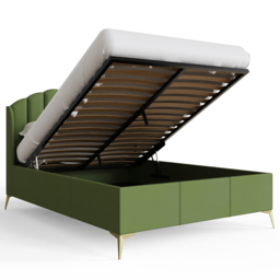 GFW Pettine Double Green End Lift Ottoman Bed - Wilko - thumbnail 6