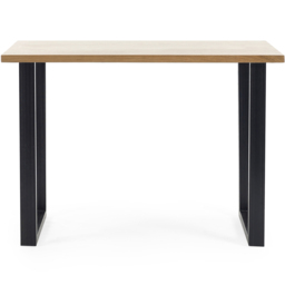 Julian Bowen Brooklyn 2 Seater Bar Dining Set Oak and Blue - Brown - Wilko - thumbnail 4